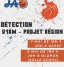 Détection U18M – Région