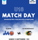 U18 – Deuxième match de brassage de pré-ligue Nouvelle Aquitaine